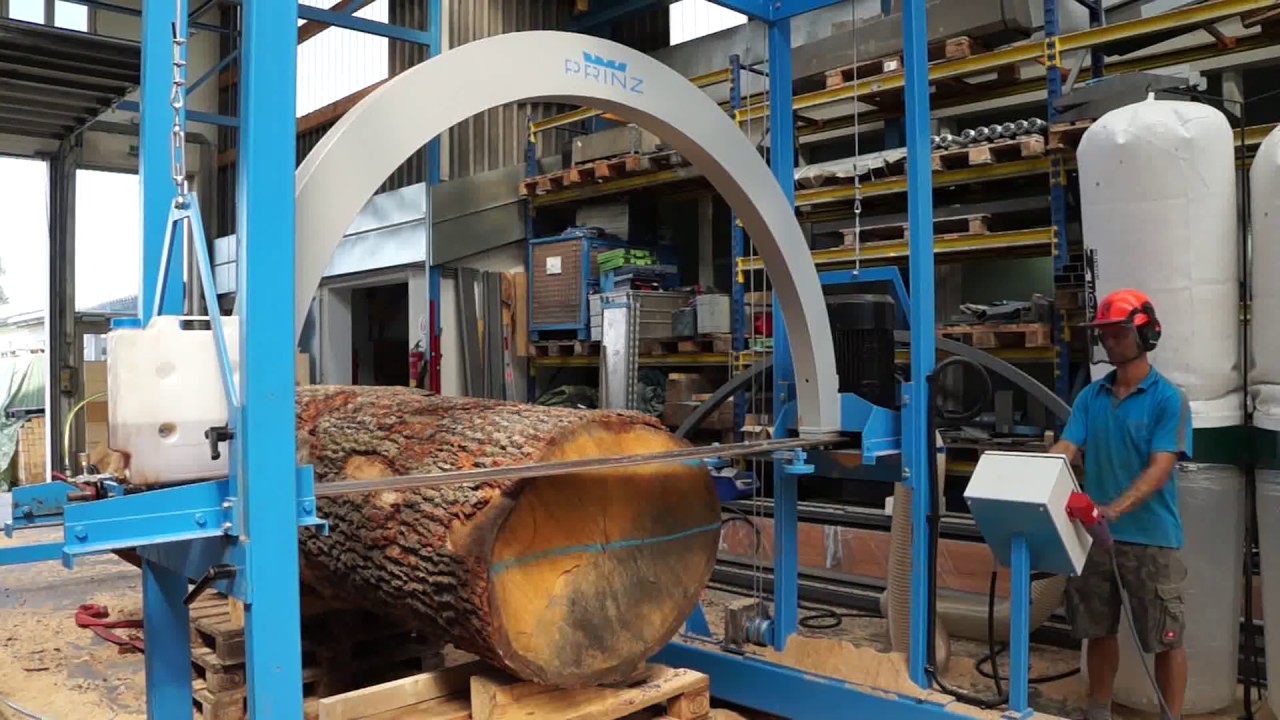 Embedded thumbnail for LOG SPLITTER 200/250 — станок для продольной распиловки брёвен